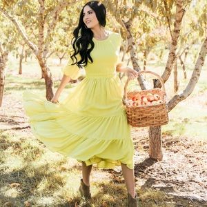 Rachel Parcell Autumn Apple Dress